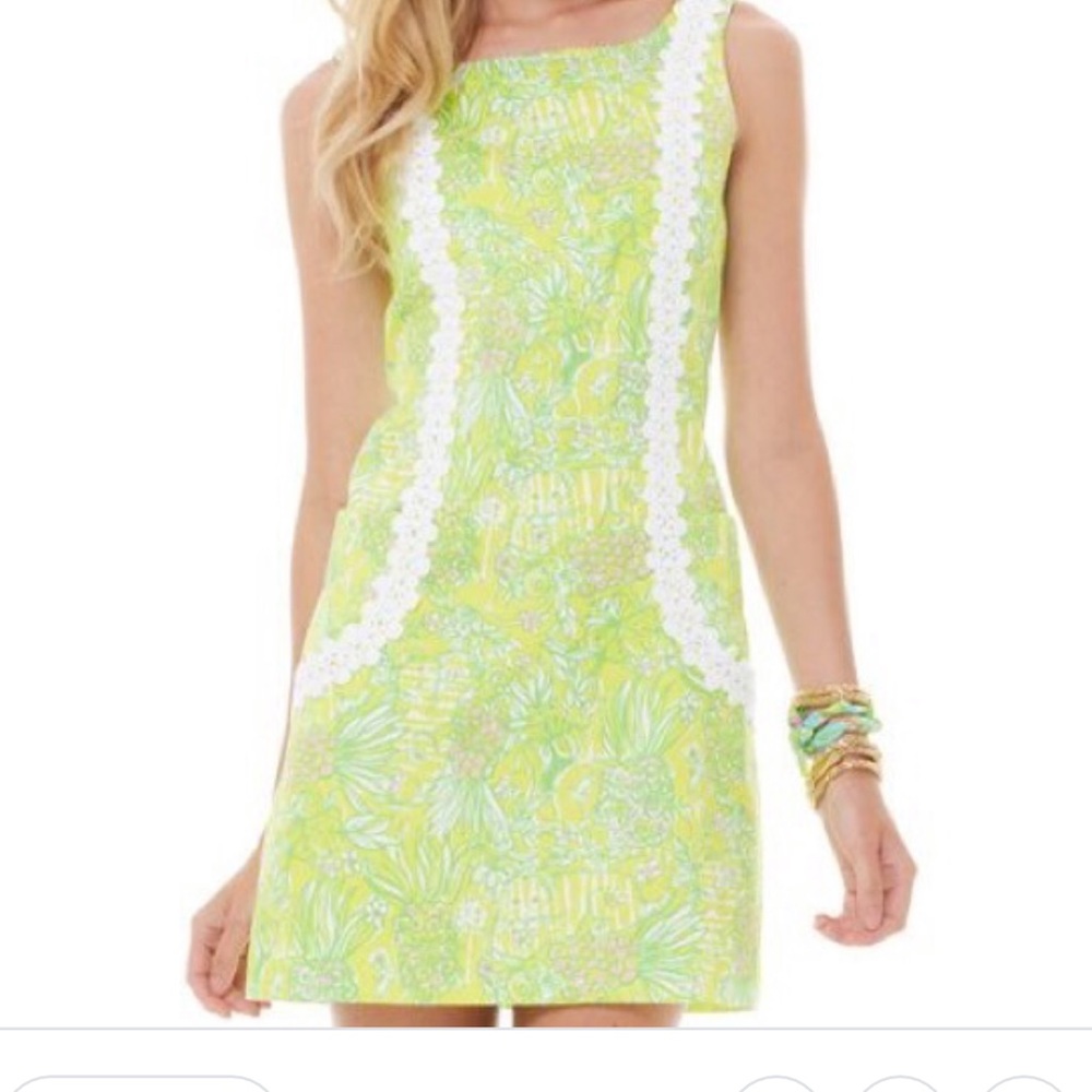 Lilly Pulitzer Dress - Crazy Cat House Print